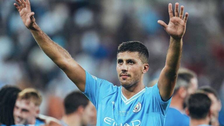 Rodrigo fue una vez más el héroe para el Manchester City, ahora ante el Sheffield United.