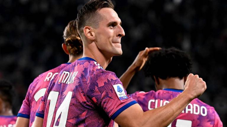 Milik fue el autor de uno de los goles de la Juventus.