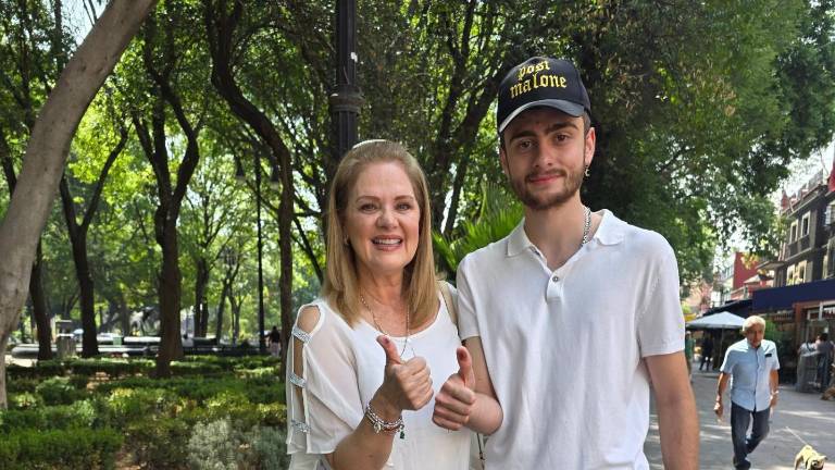 Erika y Nicolás Buenfil.