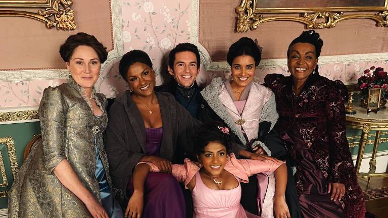 Los Bridgerton, una de las series más exitosas en la historia de la plataforma Netflix.