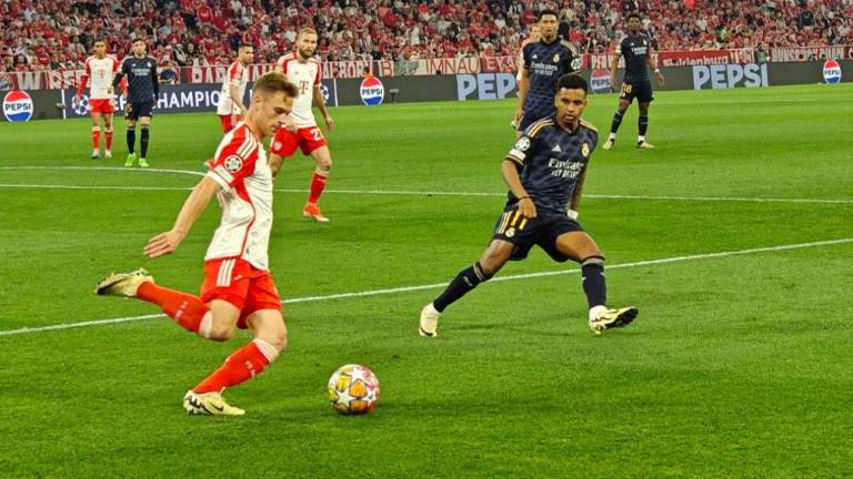 Bayern Múnich y Real Madrid empataron 2-2 en suelo alemán.