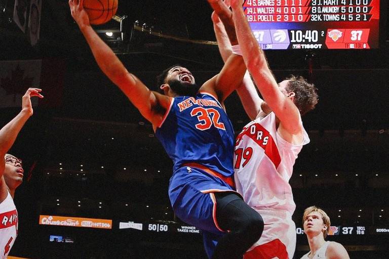 Towns vuelve y logra 24 puntos, en triunfo de los Knicks