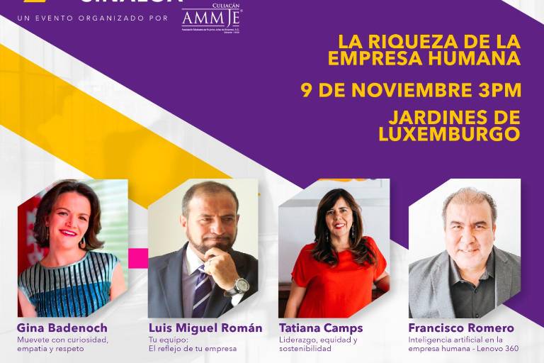 Invita AMMJE al séptimo Summit Empresarial Sinaloa en Culiacán