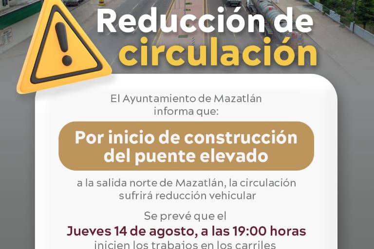 Este jueves inicia la construcción del puente elevado en crucero de Plaza Acaya; reducirán circulación vial