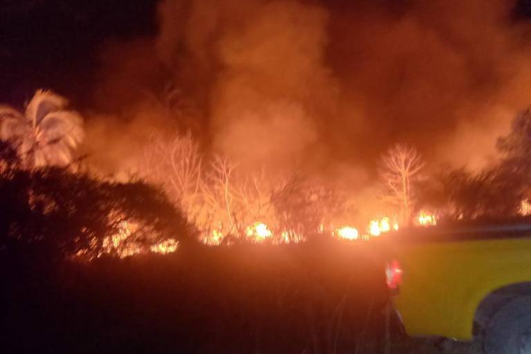 Registra el CIP Playa Espíritu incendio por 17 horas