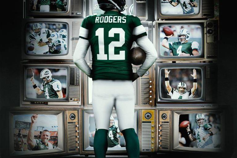 Aaron Rodgers es nuevo jugador de los Jets de Nueva York