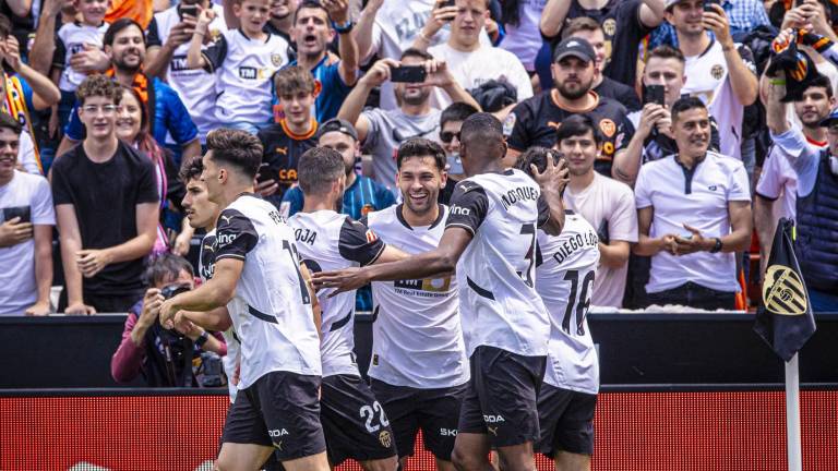 Valencia se impuso al Getafe para acercarse a puestos europeos en España.