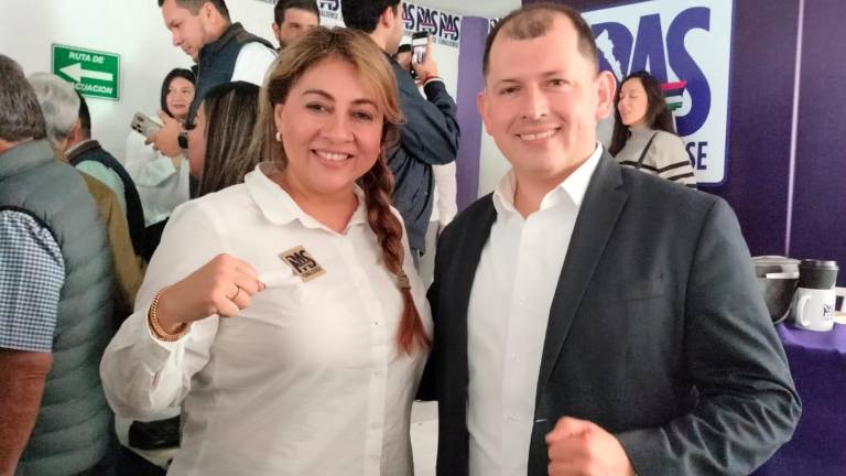 Aracely Rodríguez y Robespierre Lizárraga.