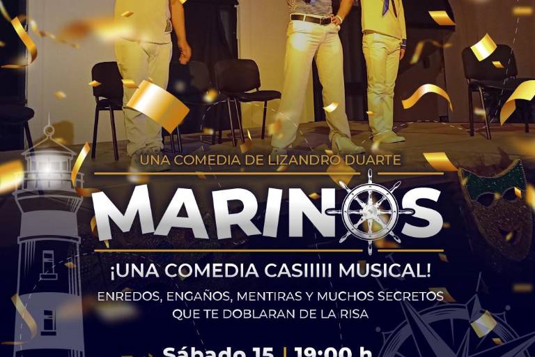 El sábado 15 culmina temporada de ‘Marinos... El casi musical’