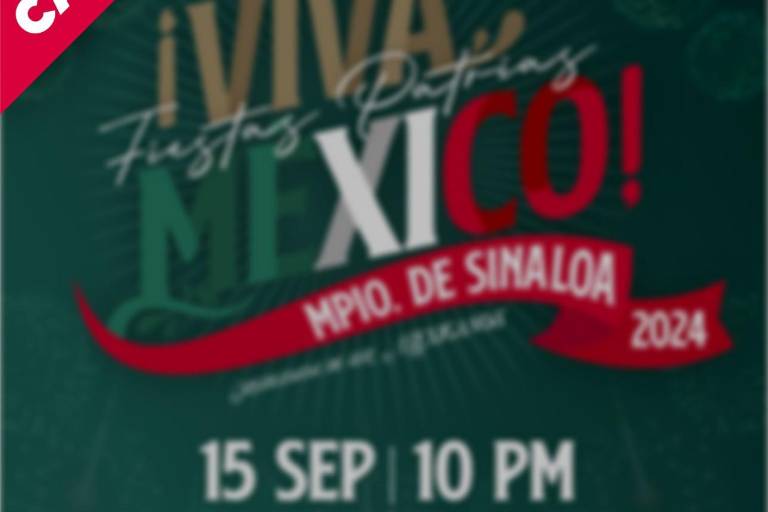 Cancelan evento del Grito de Independencia en Sinaloa de Leyva por estragos de ‘Ileana’