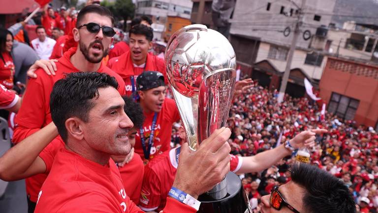 Los Diablos Rojos celebraron en Toluca el título logrado en el Clausura 2025.