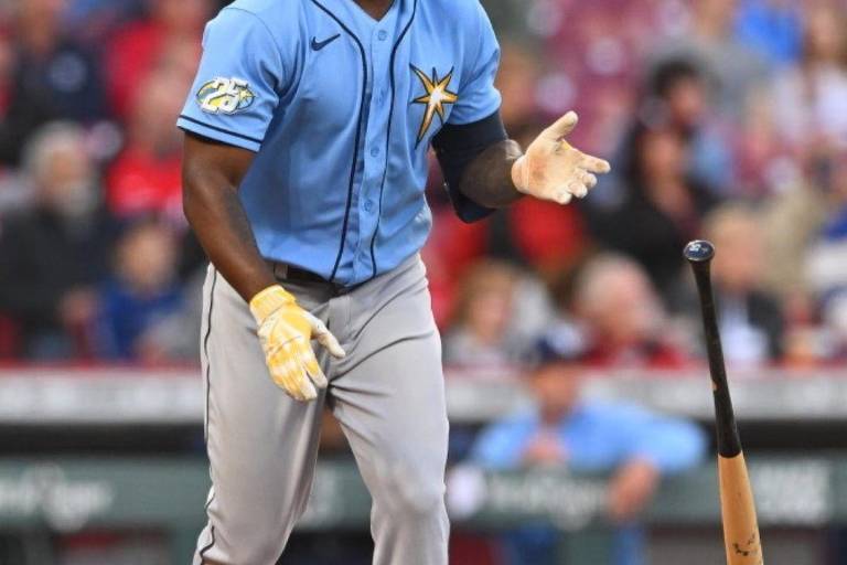 Randy Arozarena conecta jonrón en triunfo de los Rays