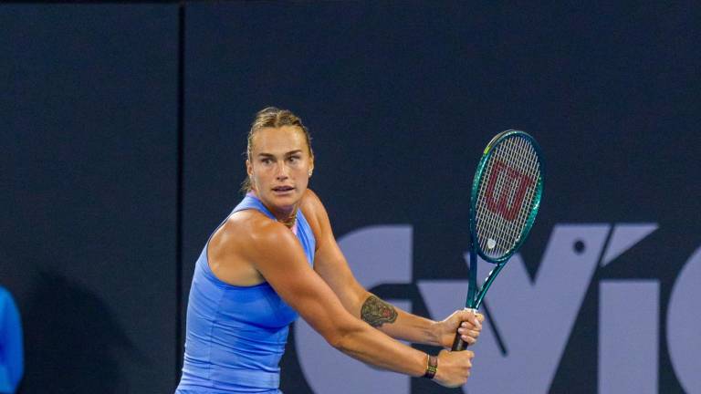 Aryna Sabalenka avanza con autoridad a la final.