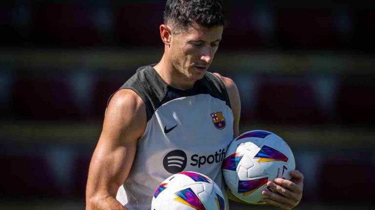 Robert Lewandowski llega en buena racha goleadora por el Barcelona para el duelo ante el Mallorca.