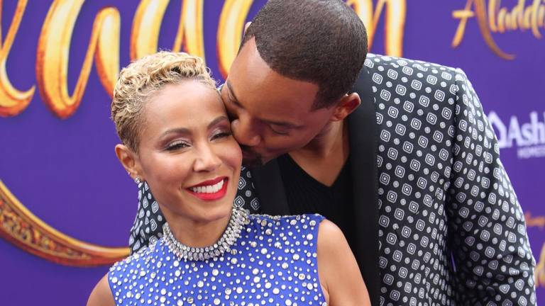 Jada Pinkett y Will Smith.