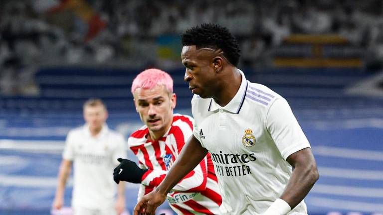 Vinicius Jr. anotó el último gol de los merengues.