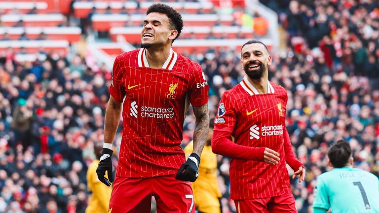Luis Díaz fue determinante para un nuevo triunfo del Liverpool.