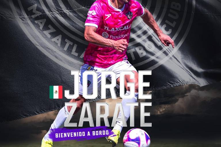 Jorge Zárate, nuevo refuerzo del Mazatlán FC