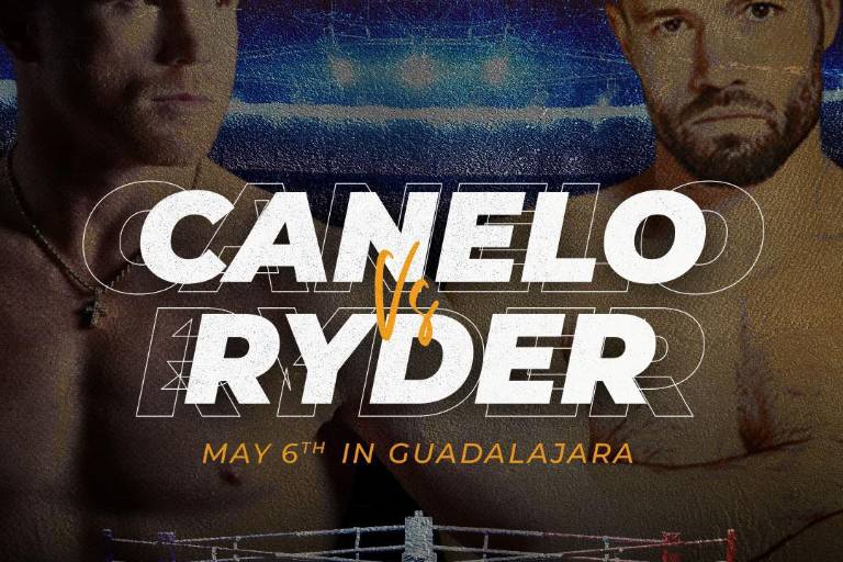 A un mes para Canelo vs. Ryder