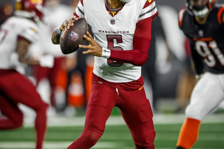 Commanders superan a unos Bengals que aún no ganan en 2024
