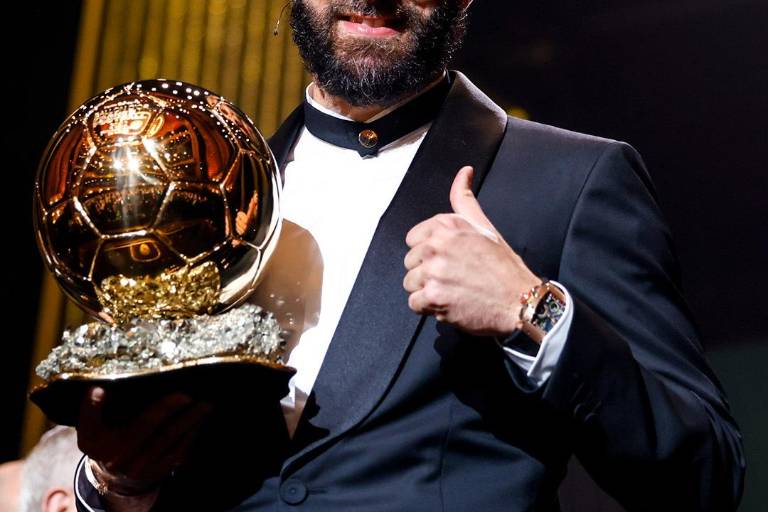 Karim Benzema se adjudica el Balón de Oro 2022