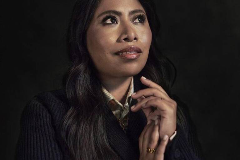 Yalitza Aparicio se encuentra filmando su nueva película como protagonista
