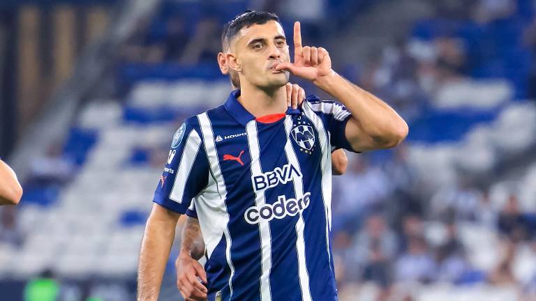 Sergio Berterame anotó en par de ocasiones para Rayados.