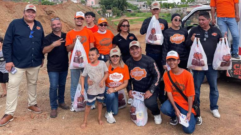 Carnes Selectas Nayarit apoya a las familias vulnerables de Mazatlán