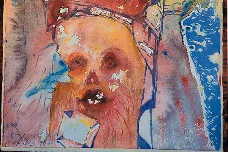Una acuarela de Salvador Dalí comprada por 200 dólares podría alcanzar 40 mil en una subasta