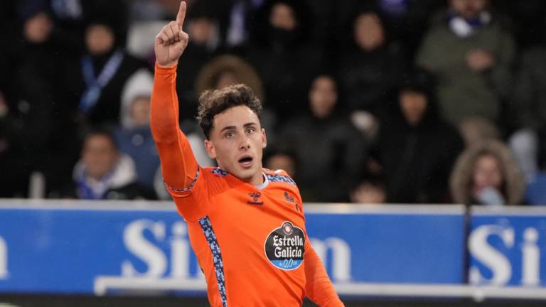 Pablo Durán logró el gol del empate para el Celta sobre el Alavés.