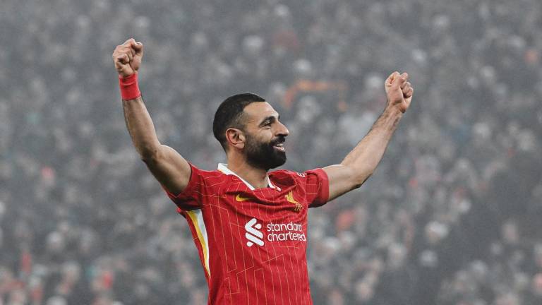 Mohamed Salah sella la victoria del Liverpool.
