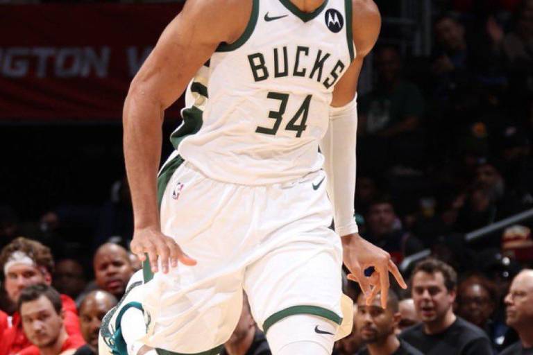 Giannis Antetokounmpo, imparable bajo el aro; Bucks supera 142-129 a Wizards