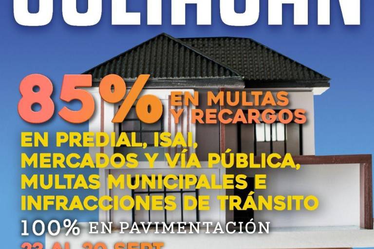 Invitan a aprovechar descuentos por festejos del 491 aniversario de Culiacán
