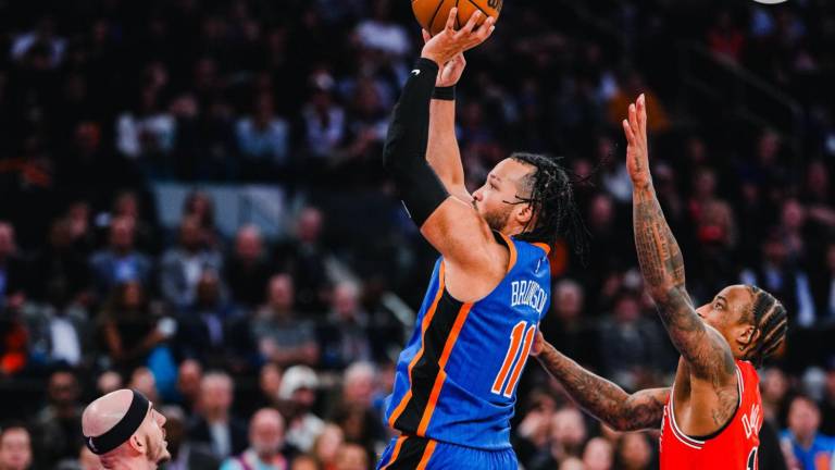 Jalen Brunson fue la figura para que los Knicks ganaran y se quedaran con el segundo lugar en la Conferencia Este.
