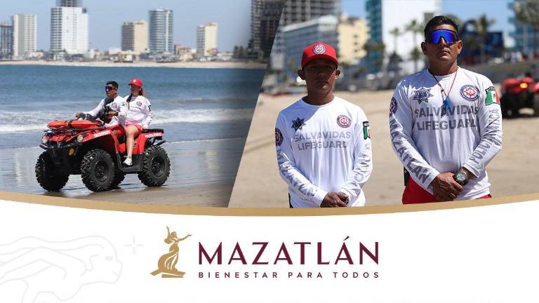 Alistan simulacro Masivo de rescate Acuático como preparación para Semana Santa, en Mazatlán