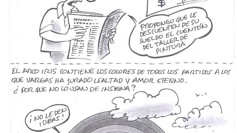 El trébol se pintó de color lambiscón oscuro