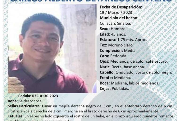 Localizan a guardia nacional reportado como desaparecido en Sinaloa