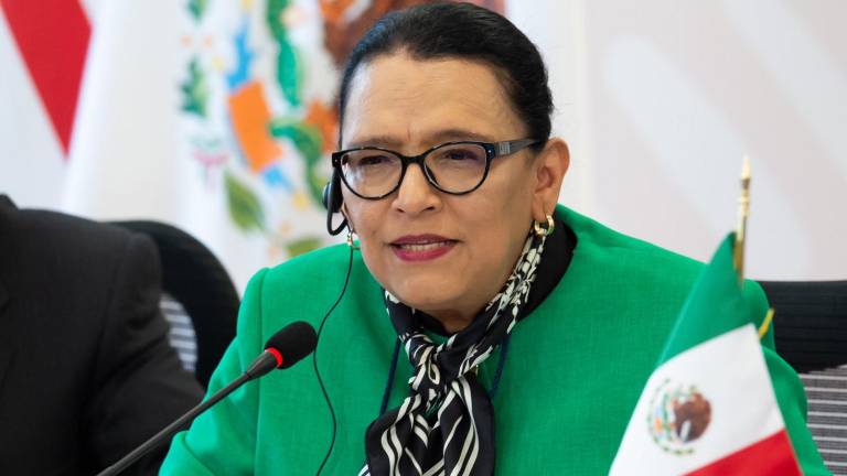 Rosa Icela Rodríguez reiteró en varias ocasiones ante los funcionarios estadounidenses que en territorio mexicano no se producían ni los precursores ni el fentanilo.