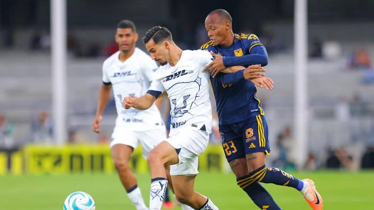 Pumas recibe a Tigres este jueves.