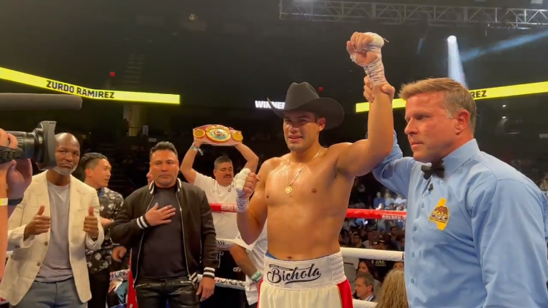 Gilberto “Zurdo” Ramírez dio una cátedra de boxeo.