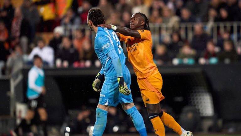 Vinicius fue expulsado el pasado fin de semana ante el Valencia y recibió par de encuentros de suspensión.