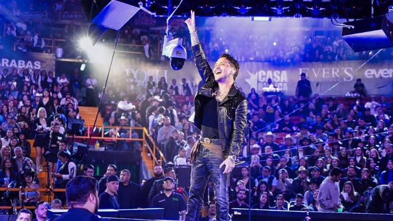 Christian Nodal cierra con broche de oro la edición 2023 del Palenque de Culiacán.