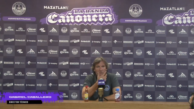 Gabriel Caballero también atribuyó la derrota a la expulsión de Carlos Vargas.