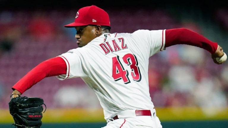 Alexis Díaz está en la lista de inhabilitados de los Rojos de Cincinnati.