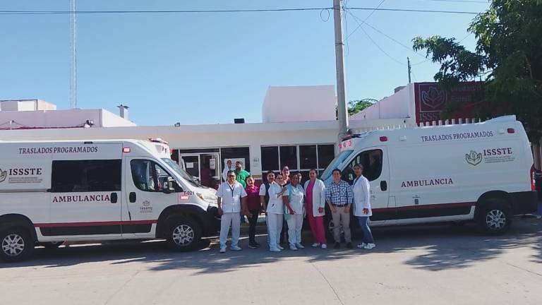 Las ambulancias se podrán utilizar hasta el mes de agosto.
