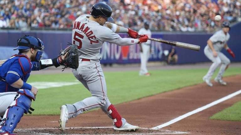 Kike Hernández tuvo una semana de .400 en el bateo, siendo determinante en el buen paso de los Medias Rojas.