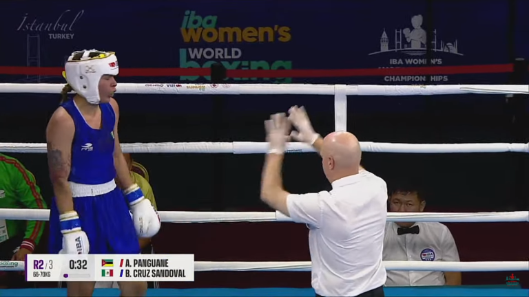 A Tamara Cruz le paran el combate.