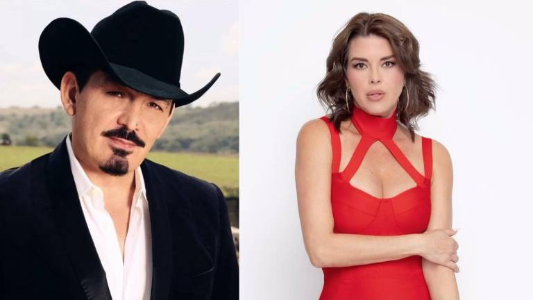 José Manuel Figueroa y Alicia Machado.
