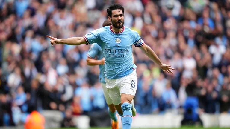 Ilkay Gündogan marca doblete.