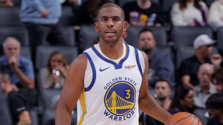 Chris Paul será una baja sensible para los Warriors de Golden State.